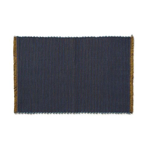 Citt&agrave; Albers Denim/Ochre Placemat - 45.5 X 30cm